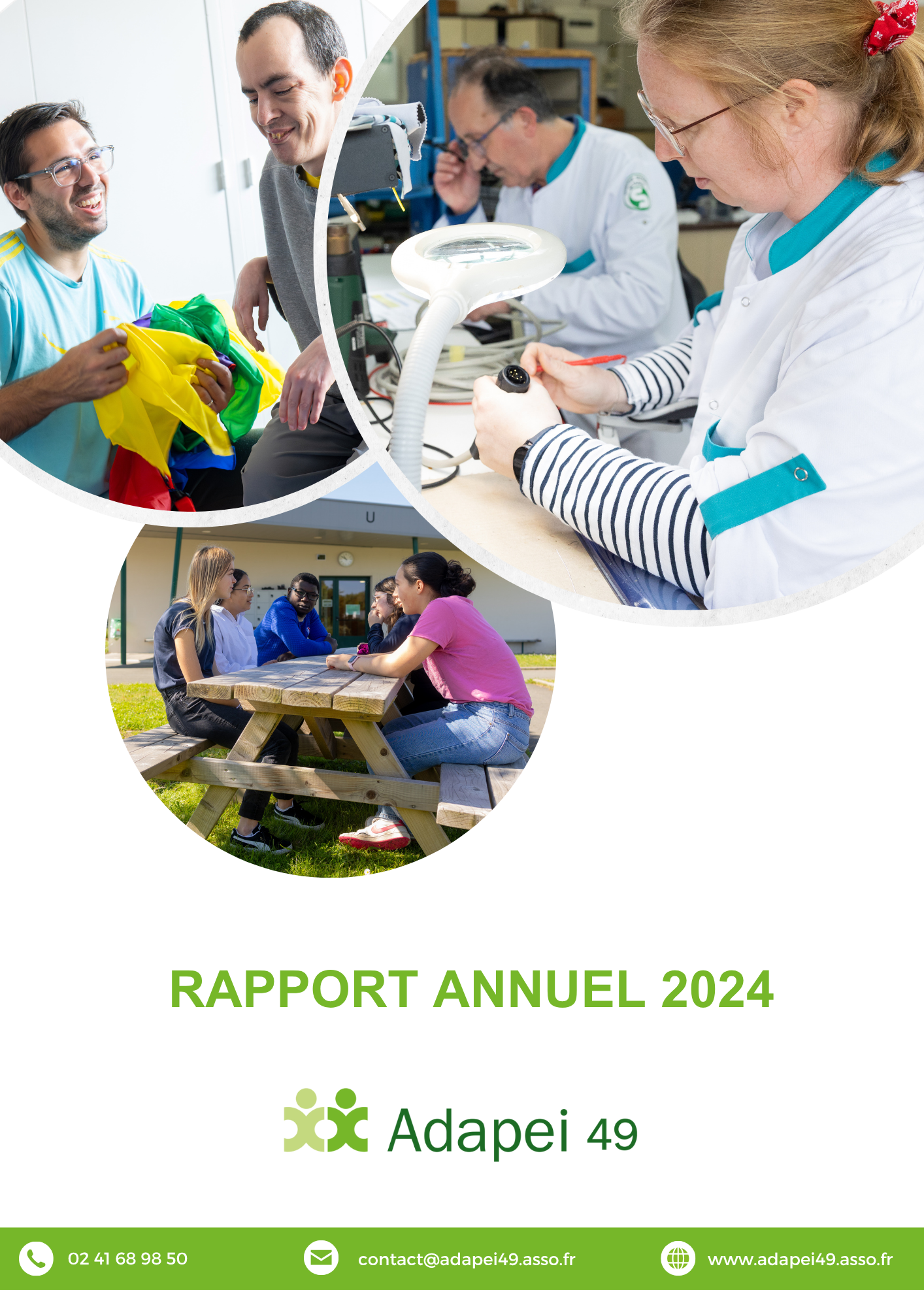 Rapport d'activit&eacute;, financier et d'orientation 2024